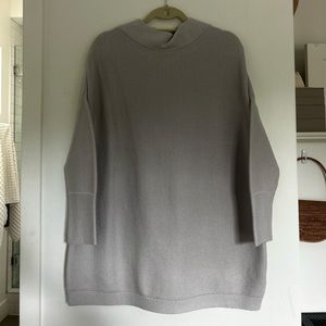 Light Grey Tunic Sweater